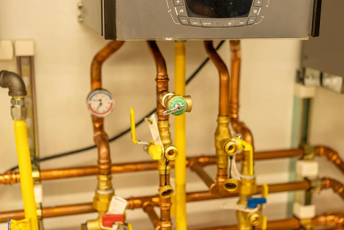 Licensed technician providing Water Heater Installation for a homeowner in Hopewell